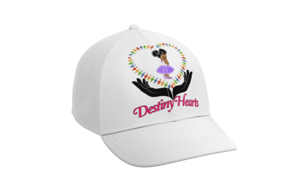 Full White Baseball Cap