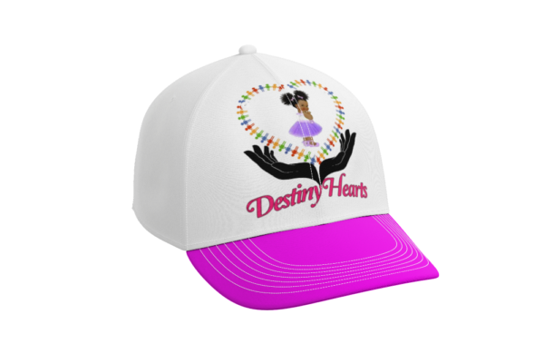 Purple & White Baseball Cap