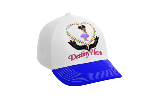 Dark Blue & White Baseball Cap