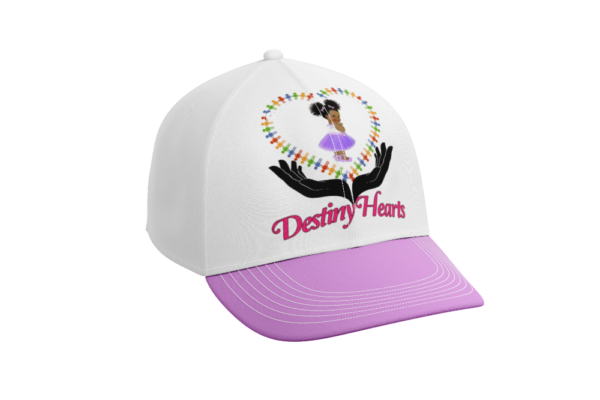 Light Purple & White Baseball Cap