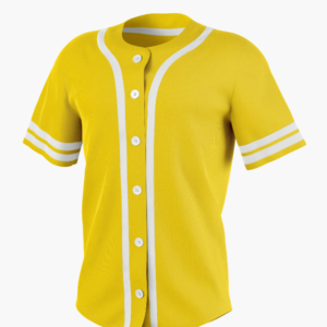 Yellow & White Baseball Jersey