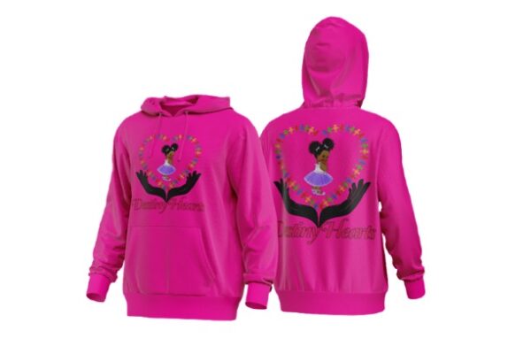 Pink Woman Hoodies
