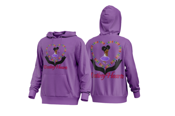 Woman Light Purple Hoodies