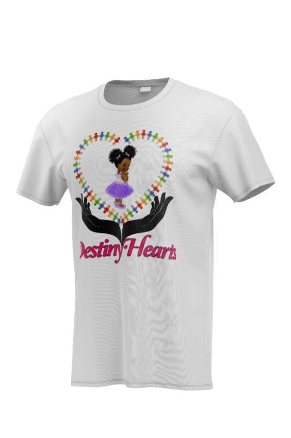 White T-Shirt Of Destiny's Heart