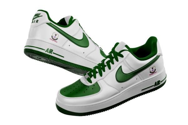 Dark Green Nike Air Force 1 Shoe