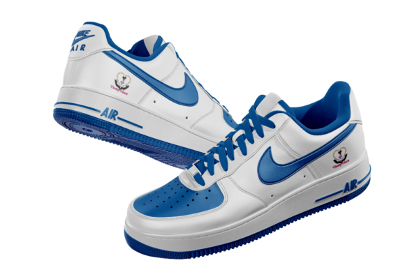 Baby Blue Nike Air Force 1 Shoes