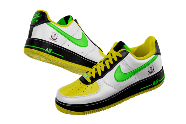 Jamaican Nike Air Force 1 Shoes